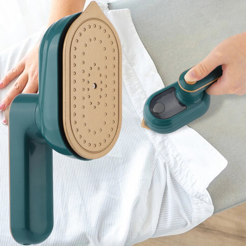 Premium Portable Mini Steam Iron – Foldable Handheld Garment Steamer with Fast Heating for Clothes, Home, Office & Travel