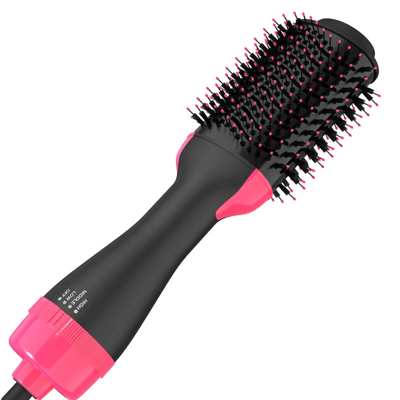 Premium 2-in-1 One Step Hot Air Brush – Professional Hair Dryer & Styler for Fast Drying, Straightening & Volumizing