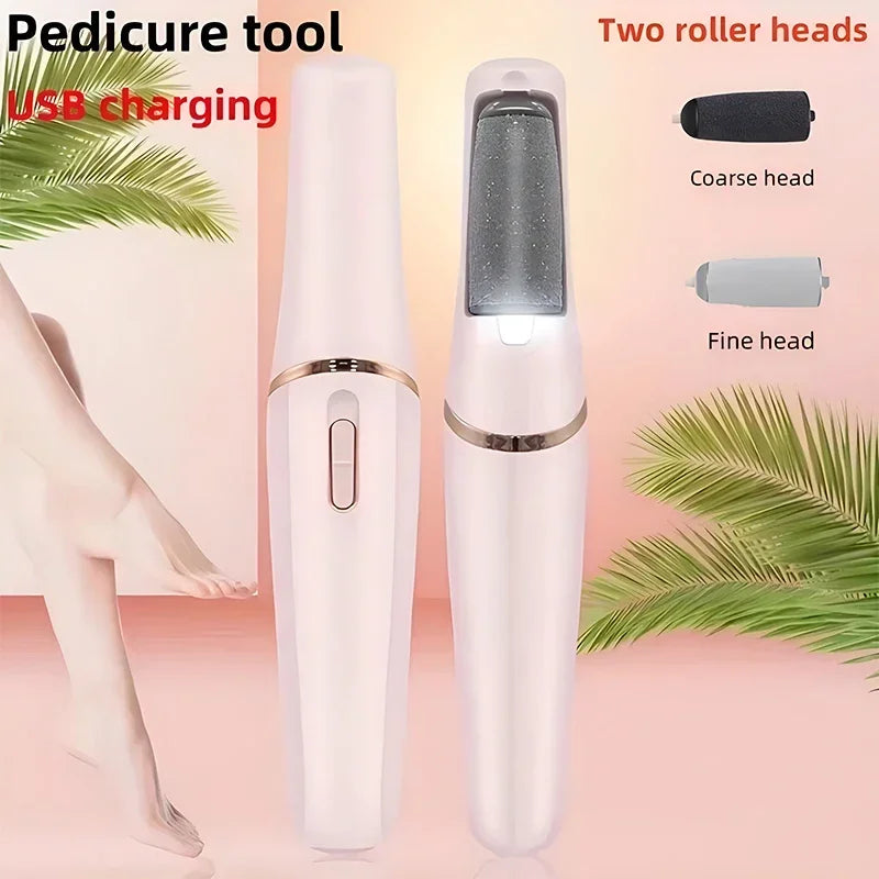 Rechargeable Foot Callus Remover – Electric Foot Scrubber for Dead Skin & Cracked Heels