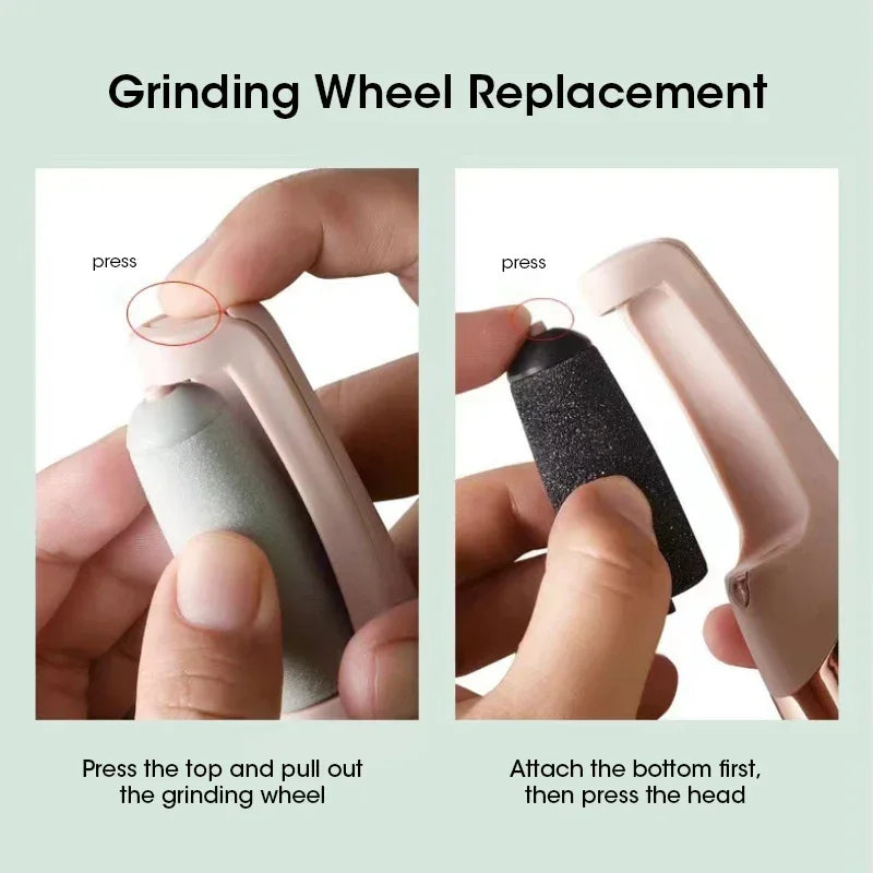 Rechargeable Foot Callus Remover – Electric Foot Scrubber for Dead Skin & Cracked Heels
