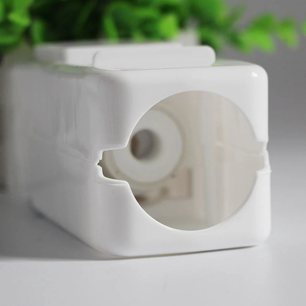 Automatic Toothpaste Dispenser Set – Wall-Mounted Toothbrush Holder for Clean & Easy Use